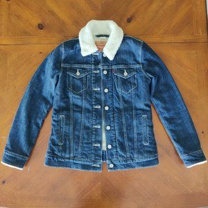 Levi's Denim Sherpa Jacket XS